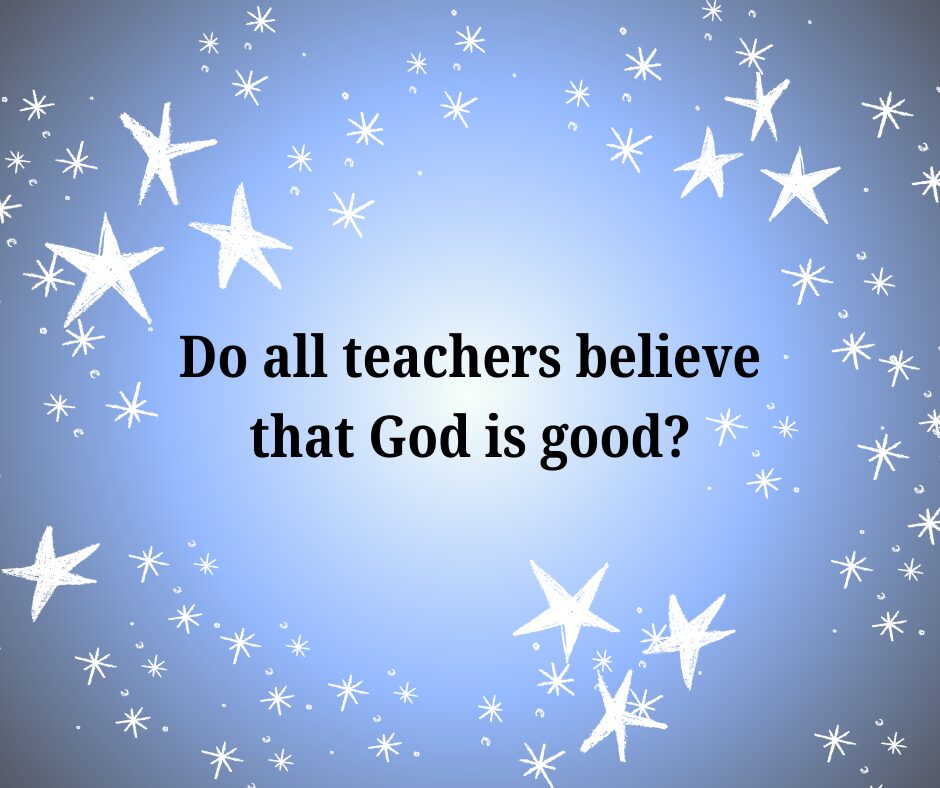 Deus é bom? – Sociedade Evangélica Grace