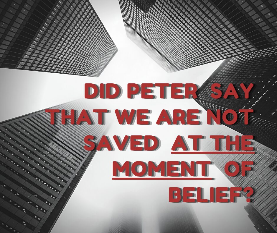 Atos 15:11 se refere a uma salvação futura que os crentes experimentarão depois que esta vida terminar?