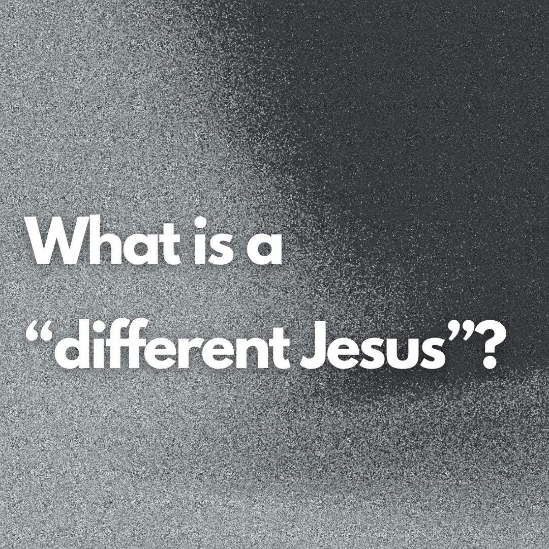 Pregando um Jesus Diferente - Sociedade Evangélica Grace